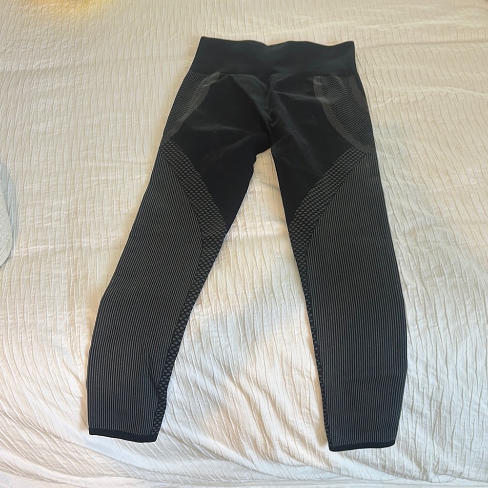 Stylish Black and Gray Leggings